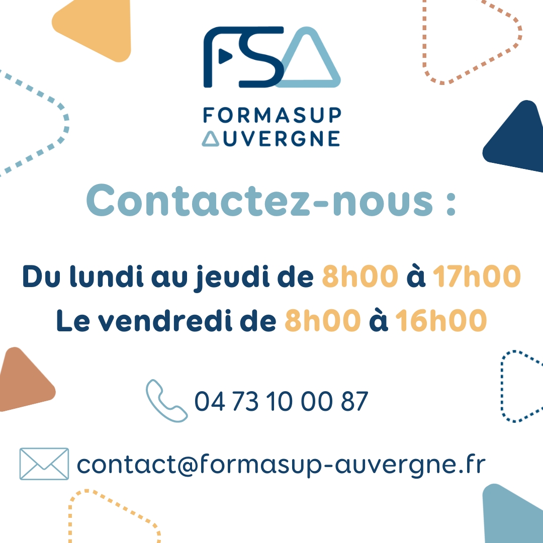 Slide Plateforme d'inscription des contrats d'apprentissage du CFA FormaSup Auvergne